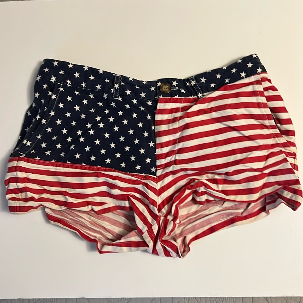 The Miss Mericas Chubbies Shorts Women's Size Medium‎ American Flag USA